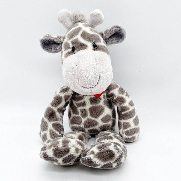 Gund Gray White Giraffe Red Heart on Chest Plush Stuffed Animal Toy 4060900 - Picture 2 of 13